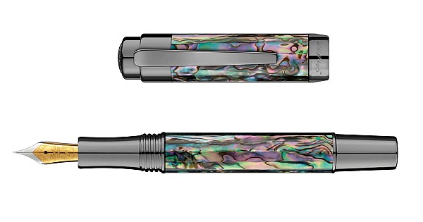 Conklin Misto 1898 Fountain Pen Golden Abalone