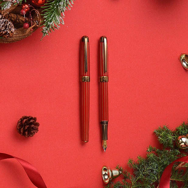 Laban Antique II Rouge Stylo Plume Laban Antique II Rouge Stylo Plume