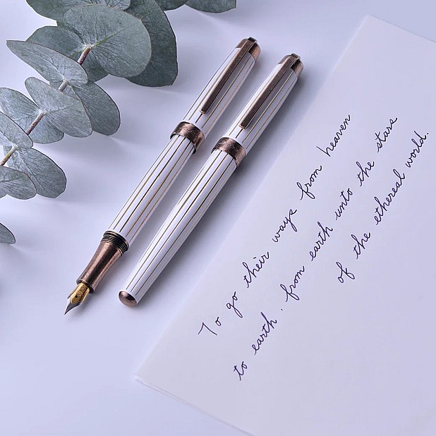 Laban Antiek II Wit Vulpen