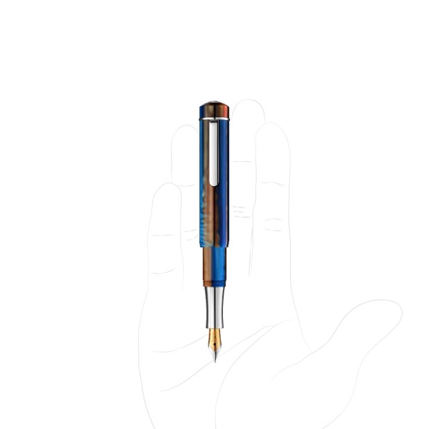 Pióro wieczne Laban Pocket Seastar Blue