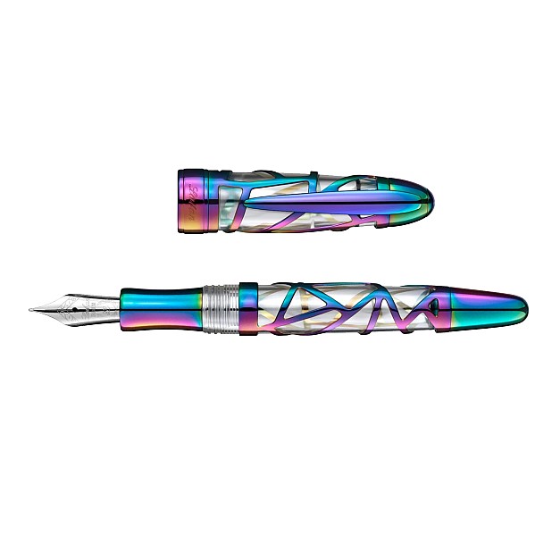 Laban Skeleton Rainbow Fountain pen