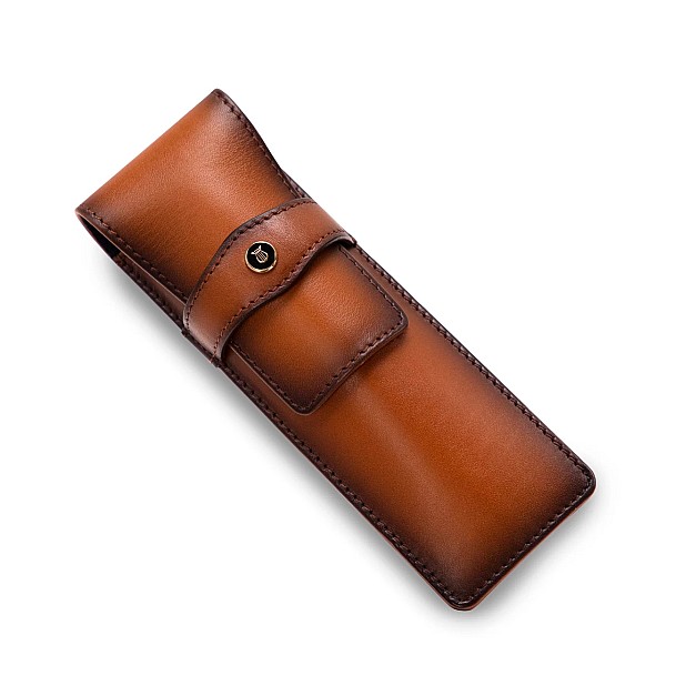 Estuche para bolígrafo Lapis Bard Classic Marrón (Doble)