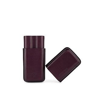 Lapis Bard Ducorium Bordeaux Estojo moldado para canetas (duplo)