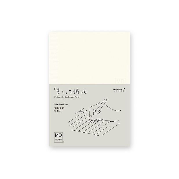 Midori MD Paper A6 Carnet de notes ligné
