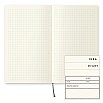 Midori MD papier B6 notitieboek met raster