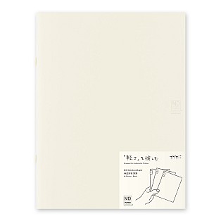 Midori MD Paper A4 Blank Notebook Light (3-pack)