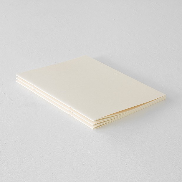 Midori MD Papier A4 Blanco Notitieboek Licht (3-pak)