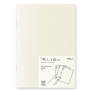 Midori MD Paper A5 Blank Notebook Light (3-pack)