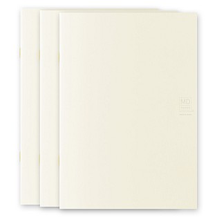 Midori MD Paper A5 Grid Notebook Light (3-pack)