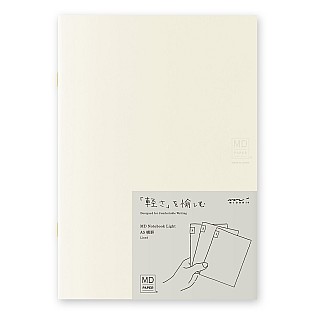 Midori MD Paper A5 Lined Notebook Light (3-pack)