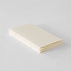 Midori MD Paper B6 Lined Notebook Light (3-pack)