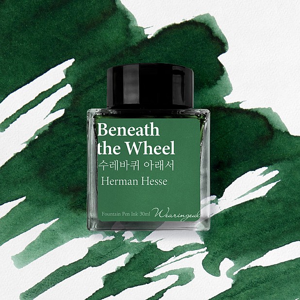 Wearingeul Inks World Literature Beneath the Wheel by Herman Hesse 30ml Ink Bottle