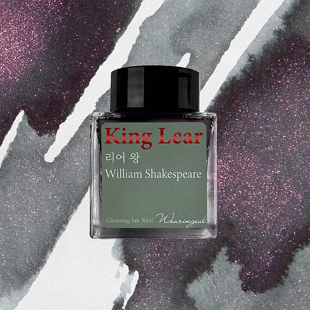 Wearingeul Bläck Världslitteratur King Lear av William Shakespeare 30 ml bläckflaska