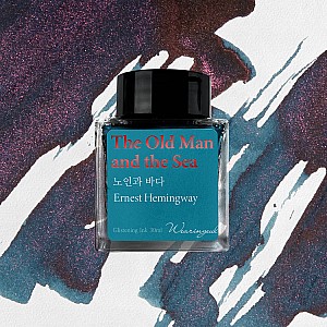 Tintas Wearingeul Literatura Mundial O Velho e o Mar de Ernest Hemingway Garrafa de tinta de 30 ml