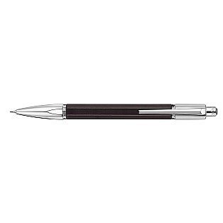 Portaminas Caran d'Ache Varius Ébano Plata 0,7mm