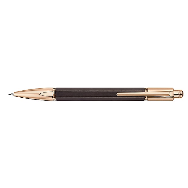 Caran d'Ache Varius Ebenholz Rose Gold Druckbleistift 0.7mm