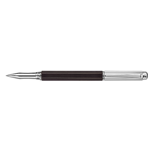 Caran d'Ache Varius Ebben Zilver Rollerball