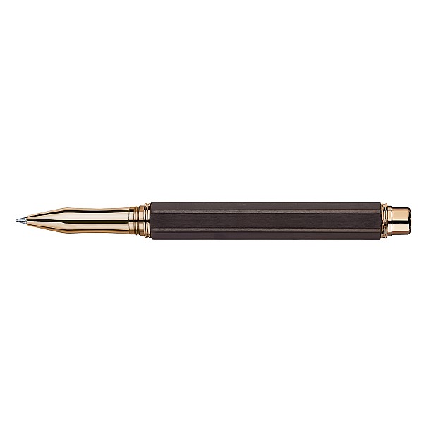 Rollerball Caran d'Ache Varius Ébano Oro Rosa