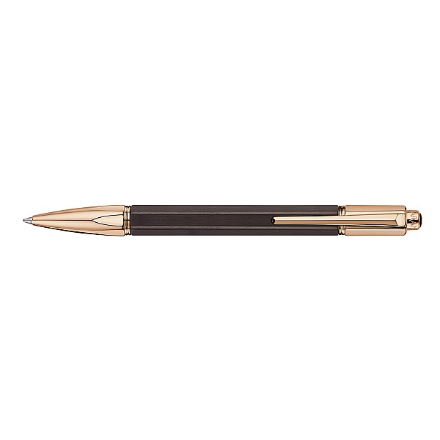 Caran d'Ache Varius Ebenholz Rose Gold Kugelschreiber