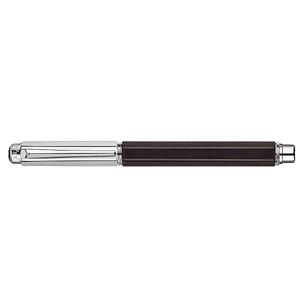 Pluma Estilográfica Caran d'Ache Varius Ébano Plata