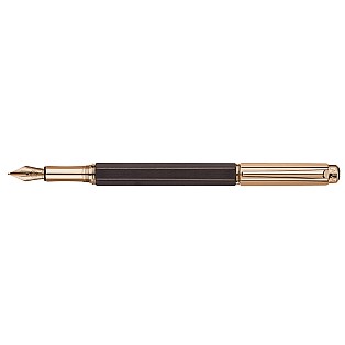 Caran d'Ache Varius Ebben Rose Goud Vulpen