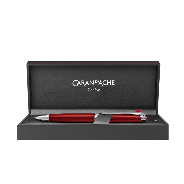 Caneta de tinta permanente Caran d'Ache Léman Rouge Carmin