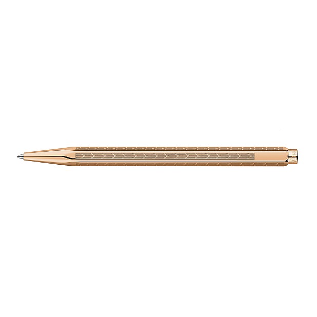 Esferográfica Caran d'Ache Ecridor Chevron Rose Gold