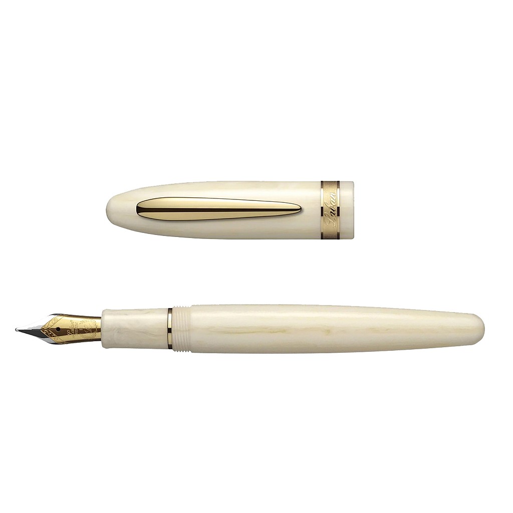 Laban Taroko Moon Cave Ivory Fountain Pen - 2024977728 | Appelboom.com