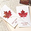 Wearingeul Impression Ink Color Chart Leaf Maple Swatch Card
