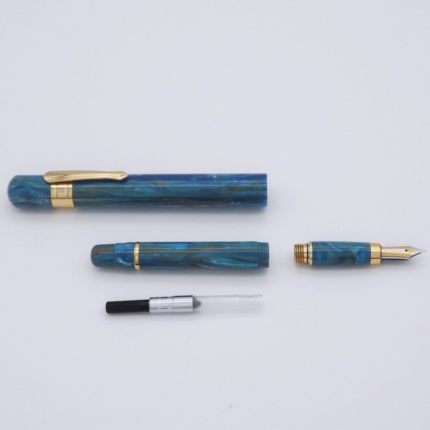 Pióro wieczne Taccia Covenant Blue Apatite
