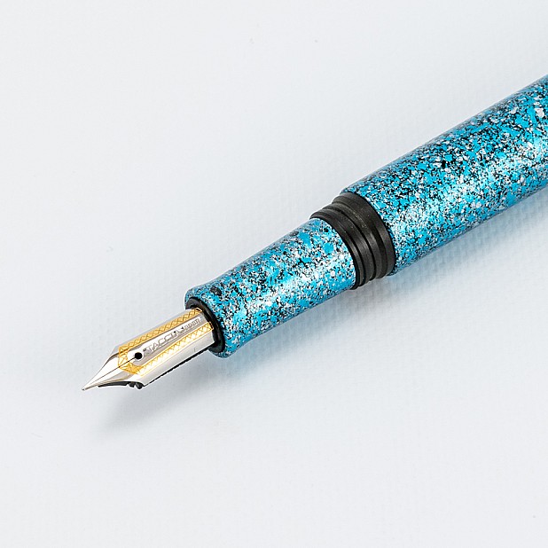 Taccia Granite Stone Blue Fountain pen