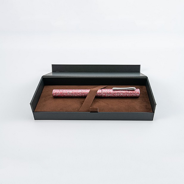 Taccia Granite Stone Rouge Stylo Plume