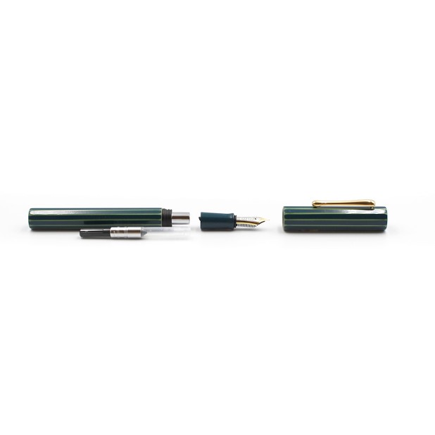 Taccia Kaku-Tate Ryu-ryoku Stylo plume vert