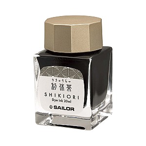 Tinta Sailor Shikiori Rikyucha - Botella de tinta de 20 ml