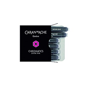 Encre Caran d'Ache Chromatics Divine Pink - Cartouches d'encre