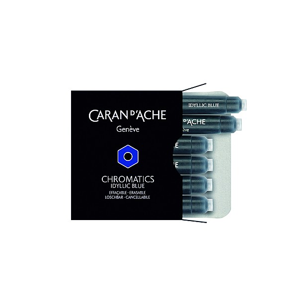 Caran d'Ache Chromatics Iddyllic Blauwe Inkt - Inktcartrdiges