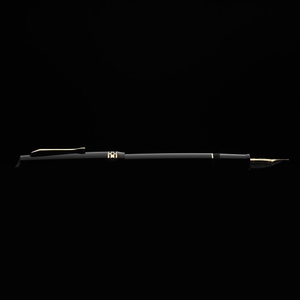 Radius Settimo Nero Essenza Lucido ST Reservoarpenna