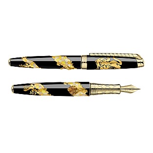 Caran d'Ache reservoarpenna Straw Marquetry Dragon 2024 LE