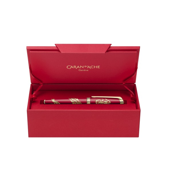 Caran d'Ache Année du Dragon Rouge 2024 LE Rollerball