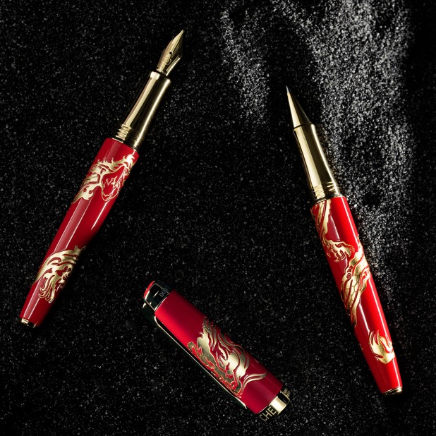 Caran d'Ache Année du Dragon Rouge 2024 LE Rollerball