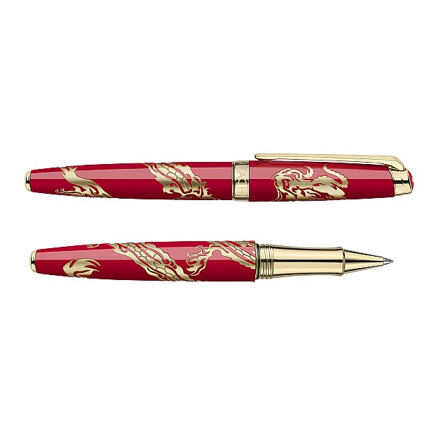 Caran d'Ache Année du Dragon Rouge 2024 LE Rollerball