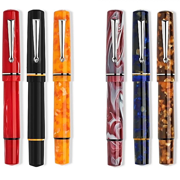 Radius Settimo Nero Essenza Lucido RT Stylo-plume