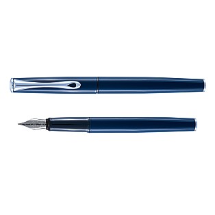 Caneta-tinteiro Diplomat Esteem Dark Blue Laque