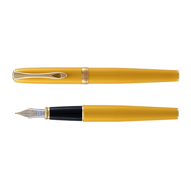 Diplomat Excellence A Yellow GT Fountain pen