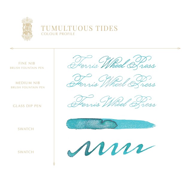 Ferris Wheel Press Ferritales Tumultuous Tides 20ml Tintenflasche