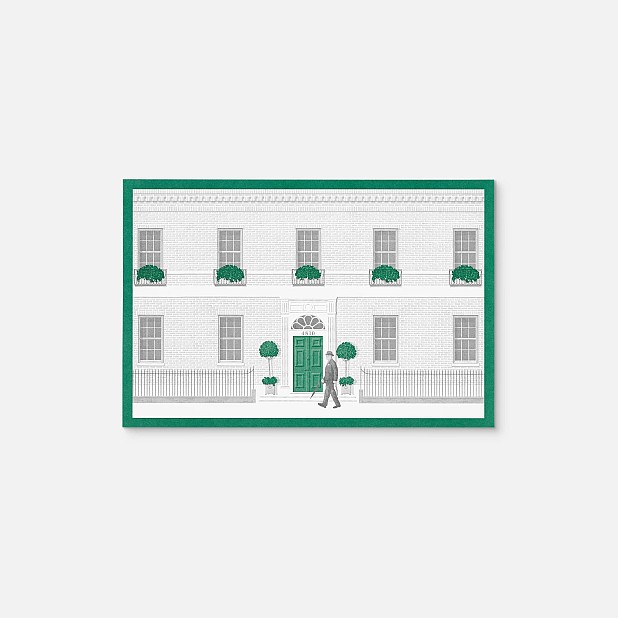 Montblanc the Library Spirit - London Episodkort och kuvert