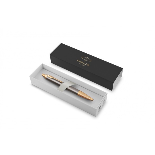 Parker IM Pioneers Collection Arrow Grå Lack GT Kulspetspenna