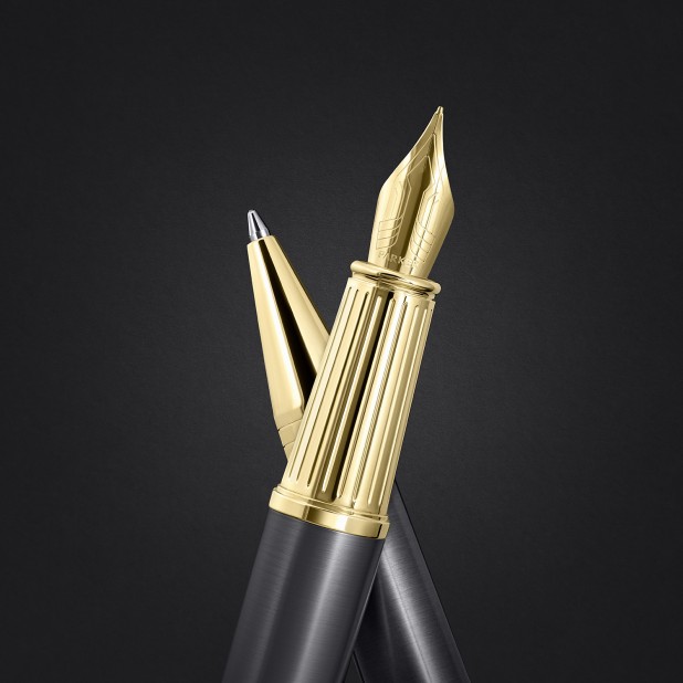 Parker Ingenuity Pioneers Collection Arrow Grey Lacquer GT Reservoarpenna