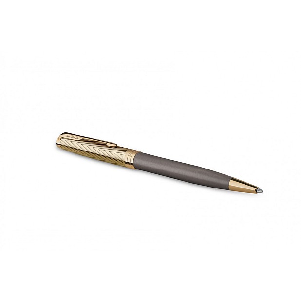 Parker Sonnet Pioneers Collection Arrow Grey Lacquer GT Ballpoint
