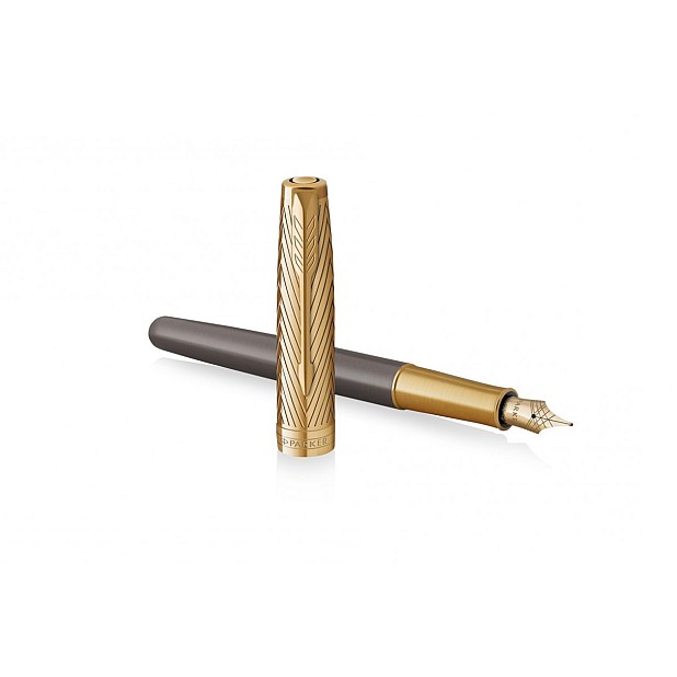Pióro wieczne Parker Sonnet Pioneers Collection Arrow Grey Lacquer GT